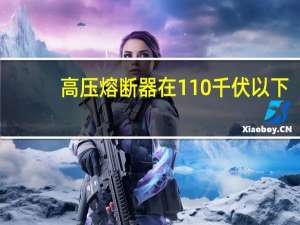 高压熔断器在110千伏以下（高压熔断器在110kv及以上）