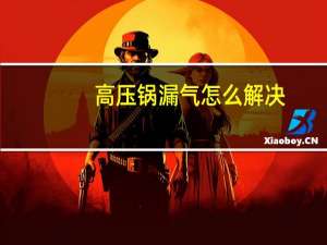 高压锅漏气怎么解决