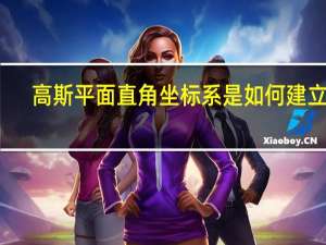 高斯平面直角坐标系是如何建立的