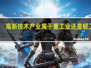 高新技术产业属于重工业还是轻工业