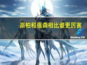 高柏和强森相比谁更厉害