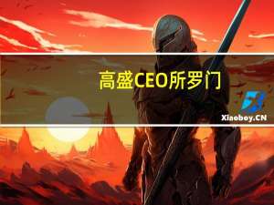 高盛CEO所罗门：传统能源公司对高盛非常重要