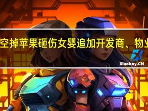 高空掉苹果砸伤女婴 追加开发商、物业为被告