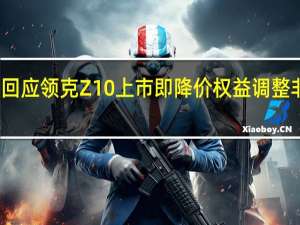 高管回应领克Z10上市即降价 权益调整非亏本销售