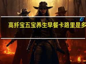 高纤宝 五宝养生早餐卡路里是多少