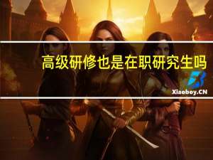 高级研修也是在职研究生吗