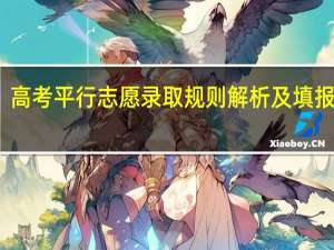 高考平行志愿录取规则解析及填报技巧