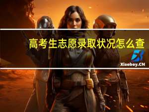 高考生志愿录取状况怎么查