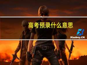 高考预录什么意思