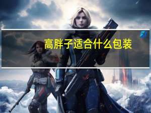 高胖子适合什么包装