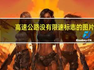 高速公路没有限速标志的图片（高速公路没有限速标志的最高时速不得超过____）