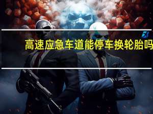 高速应急车道能停车换轮胎吗（高速应急车道能停车）
