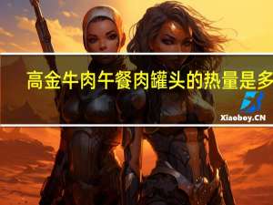 高金 牛肉午餐肉罐头的热量是多少