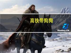 高铁带狗狗