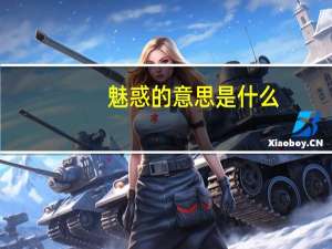 魅惑的意思是什么