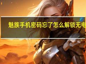 魅族手机密码忘了怎么解锁无电脑（魅族手机密码忘了怎么解锁）
