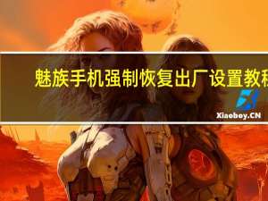 魅族手机强制恢复出厂设置教程（魅族手机强制恢复出厂）