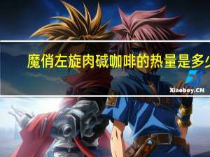 魔俏 左旋肉碱咖啡的热量是多少