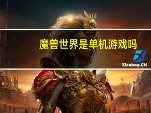 魔兽世界是单机游戏吗