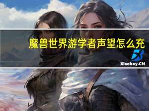 魔兽世界游学者声望怎么充（魔兽世界游学者声望）