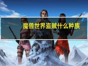 魔兽世界盗贼什么种族