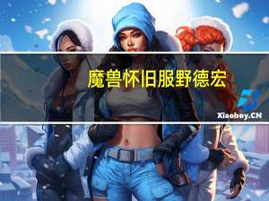 魔兽怀旧服野德宏（怀旧服野德宏）