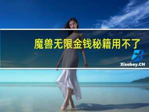 魔兽无限金钱秘籍用不了（魔兽无限金钱）