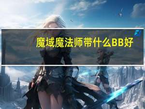 魔域魔法师带什么BB好