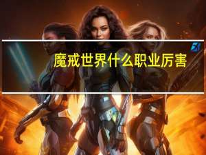 魔戒世界什么职业厉害
