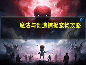 魔法与创造捕捉宠物攻略