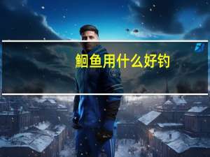 鮰鱼用什么好钓
