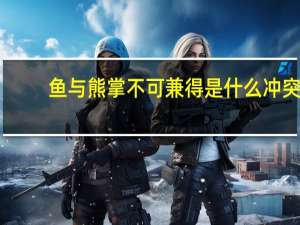 鱼与熊掌不可兼得是什么冲突