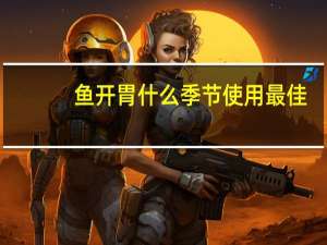 鱼开胃什么季节使用最佳