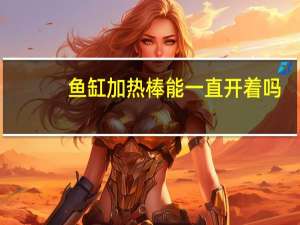 鱼缸加热棒能一直开着吗