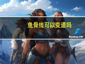 鱼骨线可以变道吗