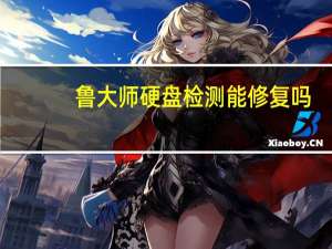 鲁大师硬盘检测能修复吗（鲁大师硬盘检测）