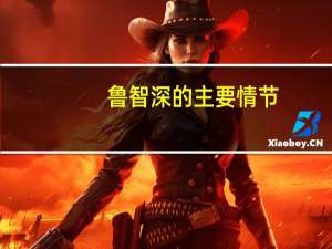 鲁智深的主要情节