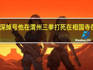 鲁智深绰号他在渭州三拳打死在相国寺在野猪林救