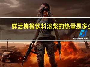 鲜活 柳橙饮料浓浆的热量是多少