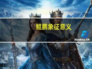 鲲鹏象征意义