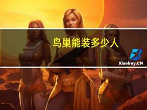 鸟巢能装多少人