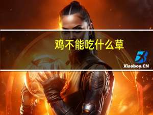 鸡不能吃什么草