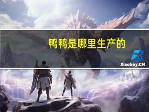 鸭鸭是哪里生产的