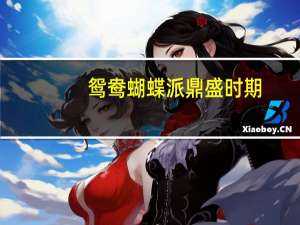 鸳鸯蝴蝶派鼎盛时期（鸳鸯蝴蝶派小说）