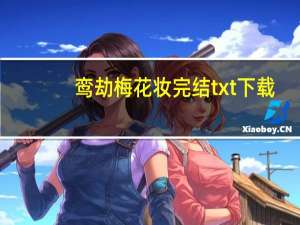 鸾劫梅花妆完结txt下载（鸾劫 梅花妆）