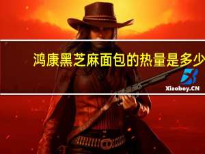 鸿康 黑芝麻面包的热量是多少