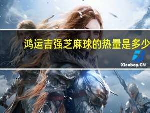 鸿运吉强 芝麻球的热量是多少