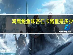 鸿鹰 鲍鱼味杏仁卡路里是多少
