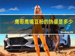 鹰哥 鹰嘴豆粉的热量是多少