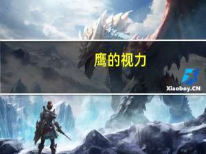 鹰的视力